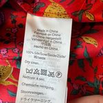 J.Crew Collection Silk Twill Button Up Shirt in Jungle Cat Floral Print Size 4 Photo 5