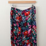 Anthropologie FLOREAT x | Silky Sleep Pajama PJ Top & Bottom Set Floral | Large Photo 10