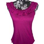 a.n.a  New Approach Tank Top Ruffle Trim Vacation Summer Beach Coast Everyday Photo 0