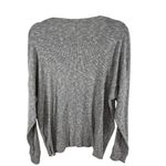 American Eagle  Women’s XL Grey Ribbed‎ Long Sleeve Henley Classic Cozy Oversized Photo 1