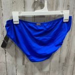 Ralph Lauren New  Women's Beach Club Solid Hipster Bottoms Blue Size 12 Photo 3