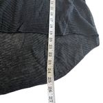 Eileen Fisher Black Hemp Sheer Knit High Low Pullover Sweater Top Size M Photo 7