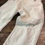 Levi's White 501 ct size 29 jeans distressed Photo 4