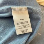 Thread Supply Light Blue White Splash Print Sweat Shorts Women's Medium Photo 3