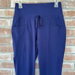 Fabletics Sleek Knit Drawstring Pants Joggers Blue XS Photo 3