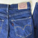 Levi's Women's Dark Blue 720 High Rise Super Skinny Jeans Photo 4