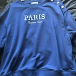 Paris sweater Blue Size M Photo 0