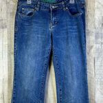 Jessica Simpson  Size 9 5 Pockets Belt Loops Booty Denim Blue Jeans Rippe… Photo 2