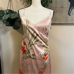 Lulus Remarkable Entrance Pink Floral Print Satin Midi Dress Photo 3