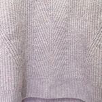 Madewell Mercer Turtleneck Sweater Coziest Yarn in Heather Wisteria Size Small Photo 8