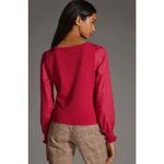 Anthropologie by Structured Long-Sleeve Top - Size - Small Photo 1