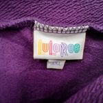 LuLaRoe  Purple Short Knee Length Pencil Skirt Plus Size 3XL Photo 2