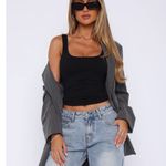 White Fox Boutique White Fox I can be yours Sleeveless  Top SZ:S Photo 6