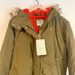 Bench  GREEN PARKA FAUX FUR HOOD COAT SIZE SMALL Photo 2