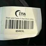 Zyia  Five Star Shorts black & camo Size 2XL NWT Photo 3