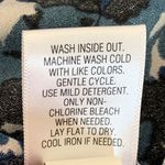 Simply Vera Wang Dress Blue Tan Floral A Line Long Sleeve Fit & Flare Size XS Photo 10