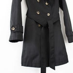 DKNY Abby Double Breasted Trench Coat Photo 5