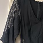 EXPRESS New long black dress with lace design Photo 9