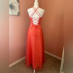 Blondie Nites Vintage Y2K beaded sequin shimmery two piece lace up corset long skirt skirt 3 Photo 2