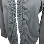 Krazy Kat cardigan/sweater, size Small, ruffle, open-front, vintage? Photo 1