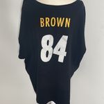 Majestic Pittsburg Steelers T-shirt. Size 2X. Antonio Brown Classic. Photo 1