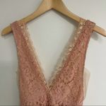 Missguided MISGUIDED Midaxi Dress Lace Plunge Sheer NWOT US4 Photo 3