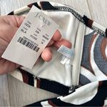 J.Crew  Bikini Top NWT key hole o ring bandeau halter womens Brown (medium) swim Photo 2