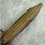 Coach y2k Tan Signature Brown Wristlet Photo 6