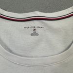 Tommy Hilfiger NWT Jeans Shirt Womens Flag Logo Short Sleeve Casual Embroidered Photo 2