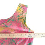 Jams World Vintage  Dress Womens‎ M Tropical Print Hawaiian Sleeveless Vacation Photo 8