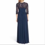 La Femme Ruched Twist Column Formal Gown Plus Size US 20 Photo 3