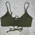 H&M Green Bikini Top Photo 0