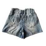 Indigo Rein Índigo Rein Elastic Waist Denim Distressed Shorts Size 5 Photo 1
