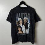 Aaliyah Princess of R&B Bandana Graphic Tee M/L Black Unisex Fit Size undefined Photo 7