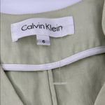 Calvin Klein  Sage Green Button-Up Jacket Photo 1