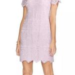 Vince Camuto Light Lilac Purple Lace Short Sleeve Mini Dress 0 Photo 0