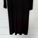 Grace Dresses Women’s 1X Black Rayon Longsleeve Dress New Photo 4