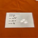 ZARA  Orange top with side buttons size XS Photo 8