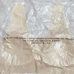 NEW ALFANI Removable Cups Laser Cut Seamless Bralette Creamy Ivory Large Photo 2