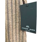 Andrew Marc  Mocha Ribbed Sleeveless Funnel Neck Midi Dress M NEW Photo 7