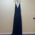 Hebeos Womens New  Blue Formal High Low Dress Photo 4