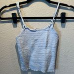 Brandy Melville  Women’s Smocked John Galt Cropped Tank Top Size XS Photo 1