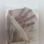 RHODE NWT Emily Sheer Shimmer Gold Dress Kimono Style Sleeve Size XS Photo 6