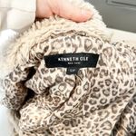 Kenneth Cole  New York Long Sleeve Teddy Faux-Fur Coat Beige Small Photo 1