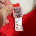 Red Carter  Lace Up Tropical Paradise One Piece Swimsuit Photo 8