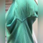 FreePeople Movement Oversized Mock Neck Back Zip Green Longline Sweatshirt Tunic Photo 7