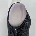 Grace Karin  Silver Sequin Dress Sz L Holiday Glam Clubwear Ruched Sparkly NYE Photo 14