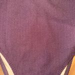 Cotton On Body One Piece Swimsuit Thin Strap Low Scoop Cheeky Willow Brown large Purple Photo 1