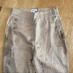 superdown  Kimberly Snakeskin Pants in Natural Photo 2