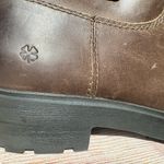 Lucky Brand Cheviss Women's Sz 9 Moto Lug Sole Brown Leather Boots Photo 3